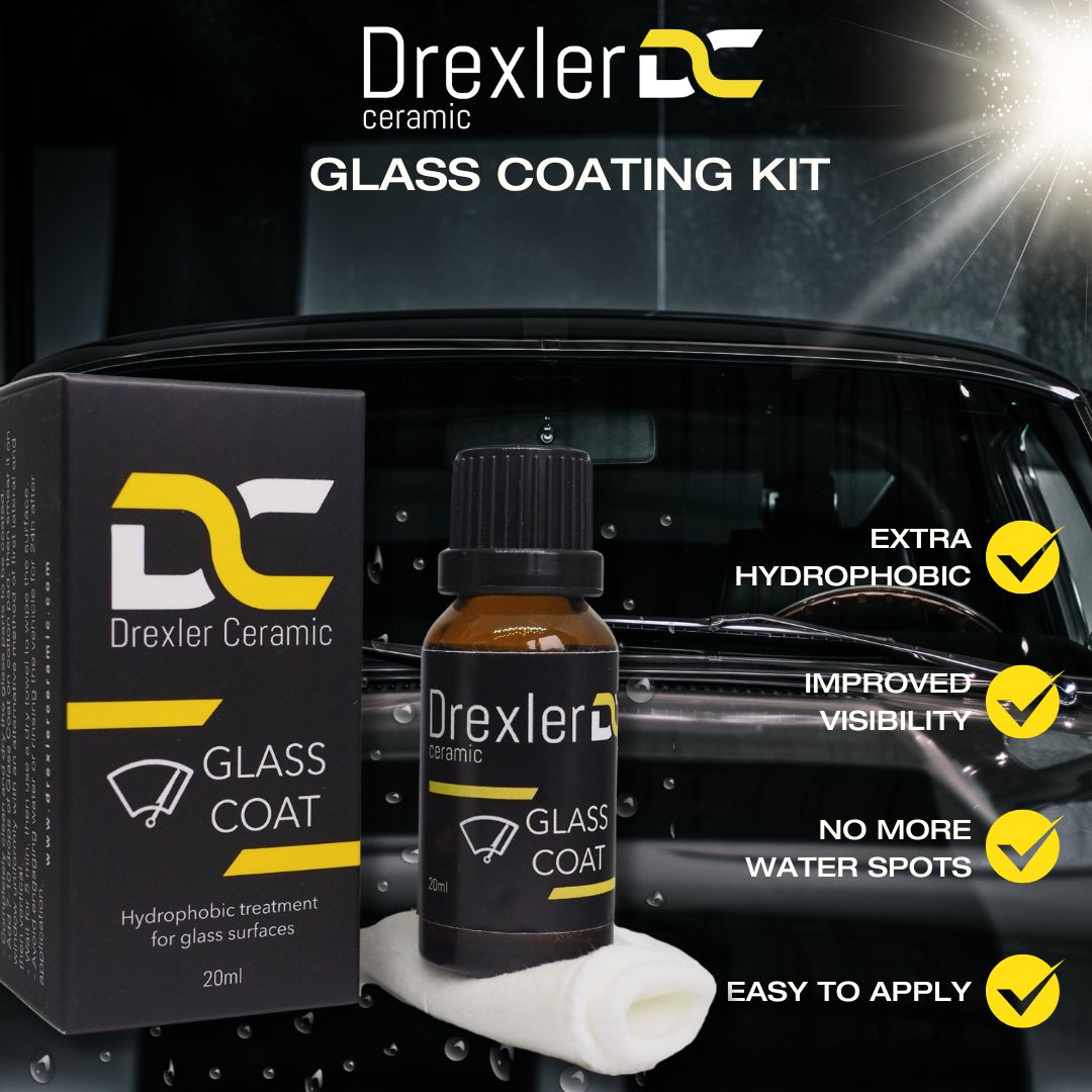 Drexler Ceramic Glass Coat – Hydrophobic Glass Protection